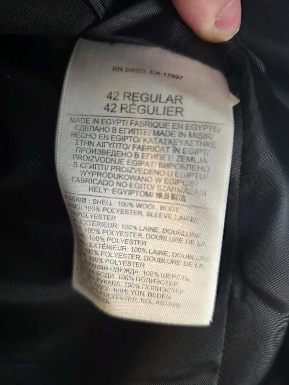 Banana Republic Black Sport Coat Blazer